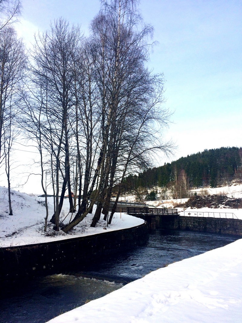 Spacer wzduż rzeki Akerselva w Oslo