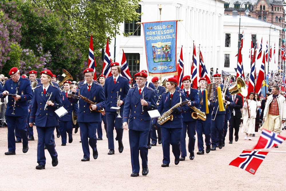 17 maja - Norweskie Świeto Narodowe w Oslo