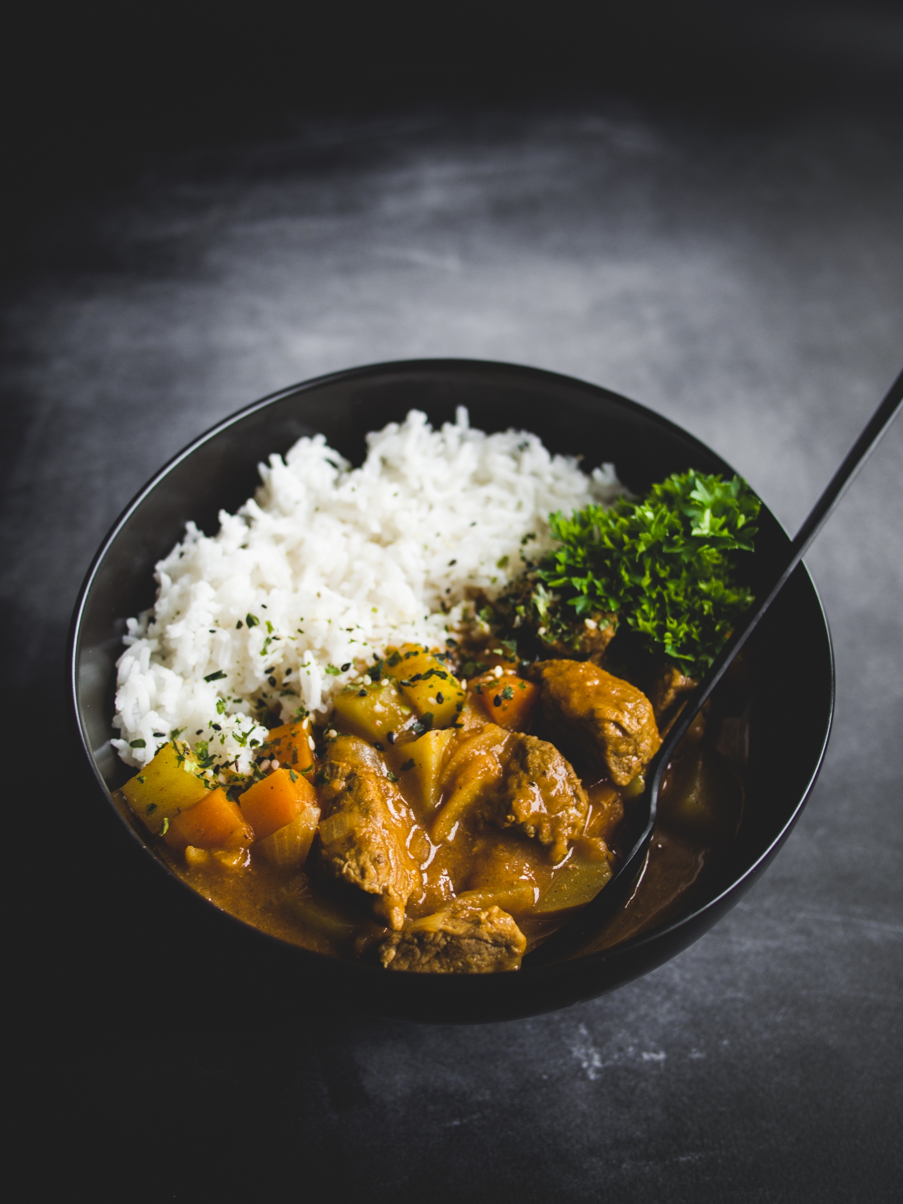 Japońskie curry z ryżem