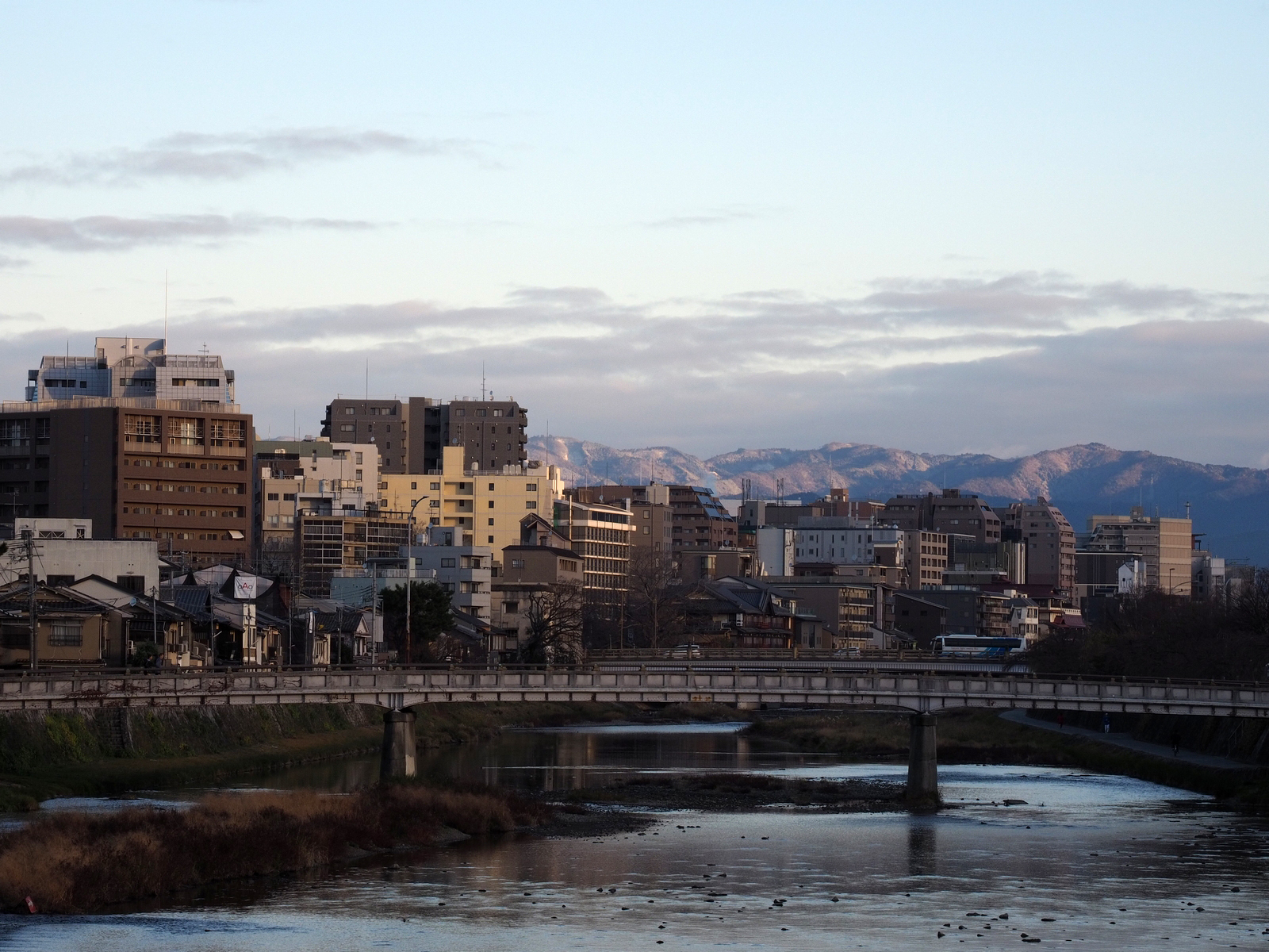 Rzeka Kamo, Kioto, Japonia